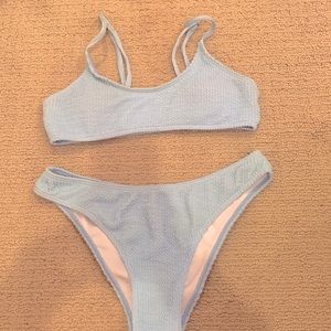 Blue SHEIN swimsuit